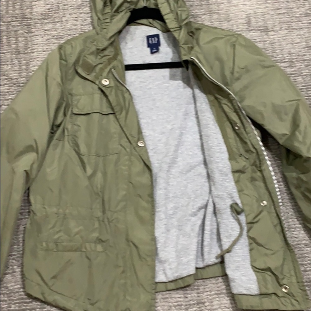 Gap Army green crop jacket - Picture 4 of 5